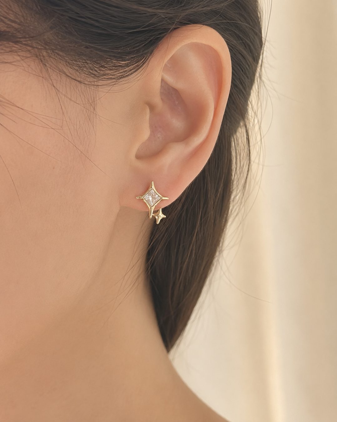 Celestial Star Studs — view 2