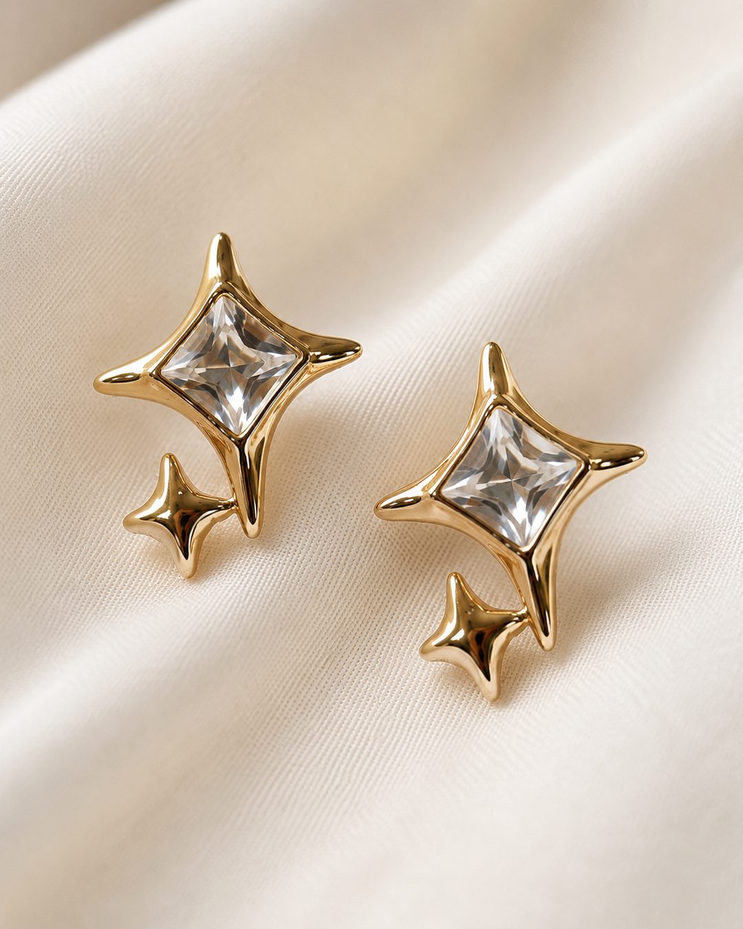 Celestial Star Studs — view 3