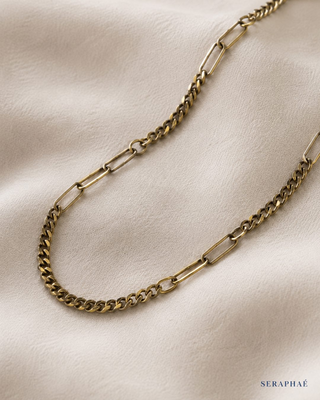 Figaro Link Chain — view 3