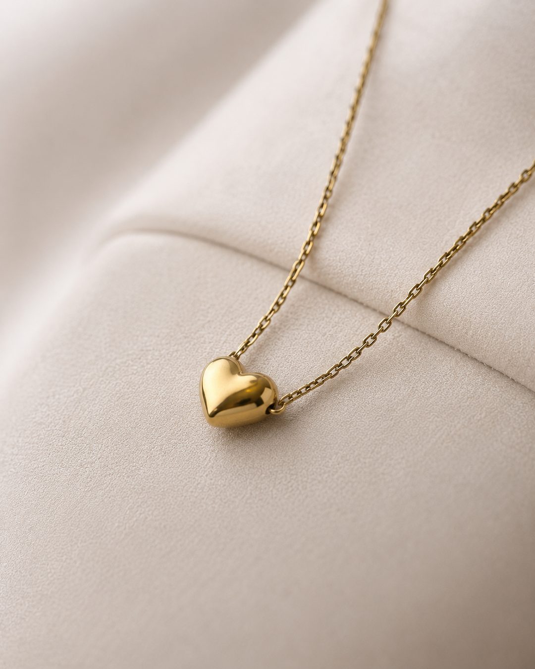 Petite Heart Necklace — view 3