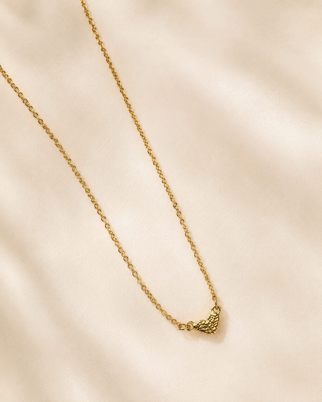 Chevron Bar Necklace — 18k gold-plated · CZ
