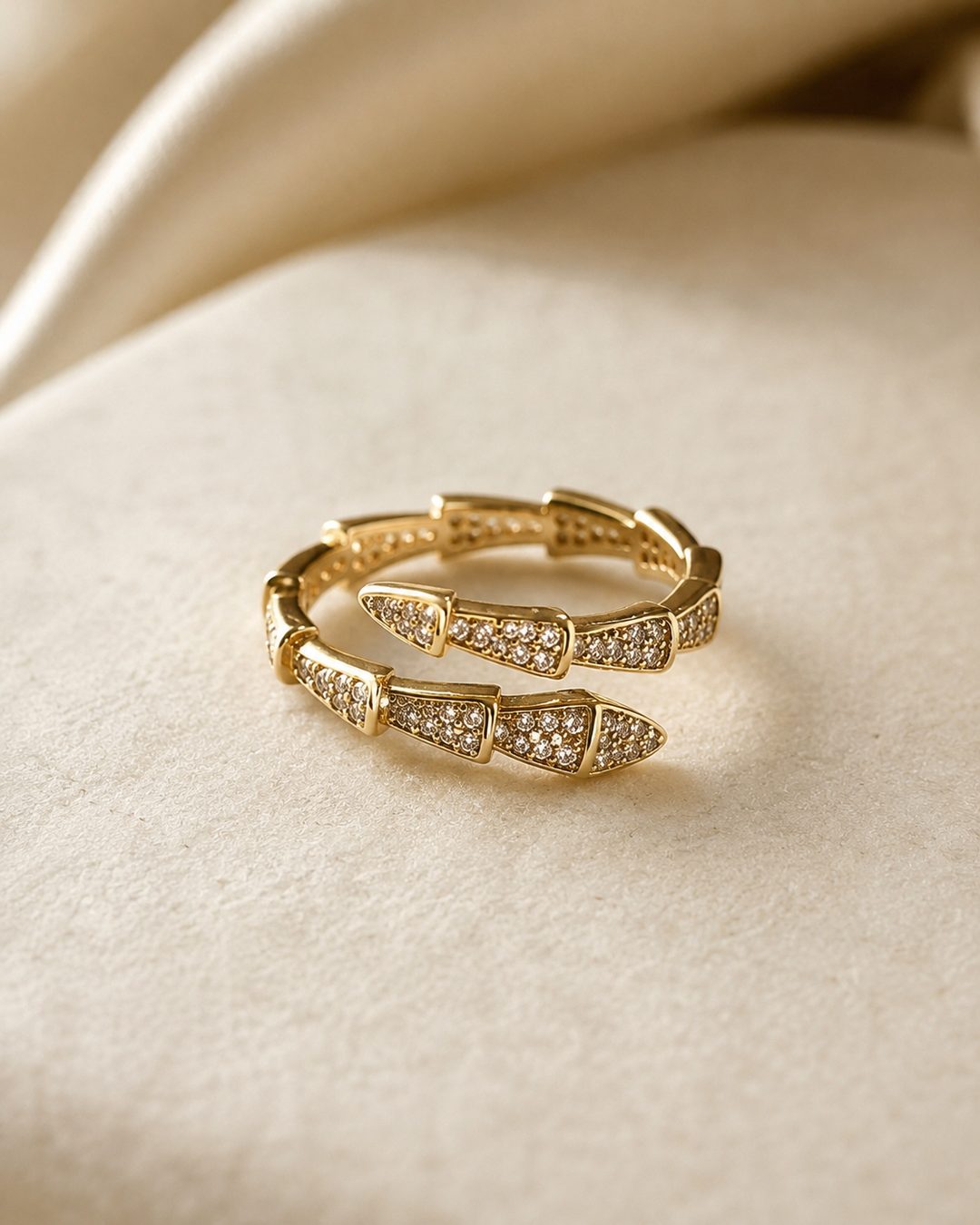 Pavé Wrap Ring — view 3
