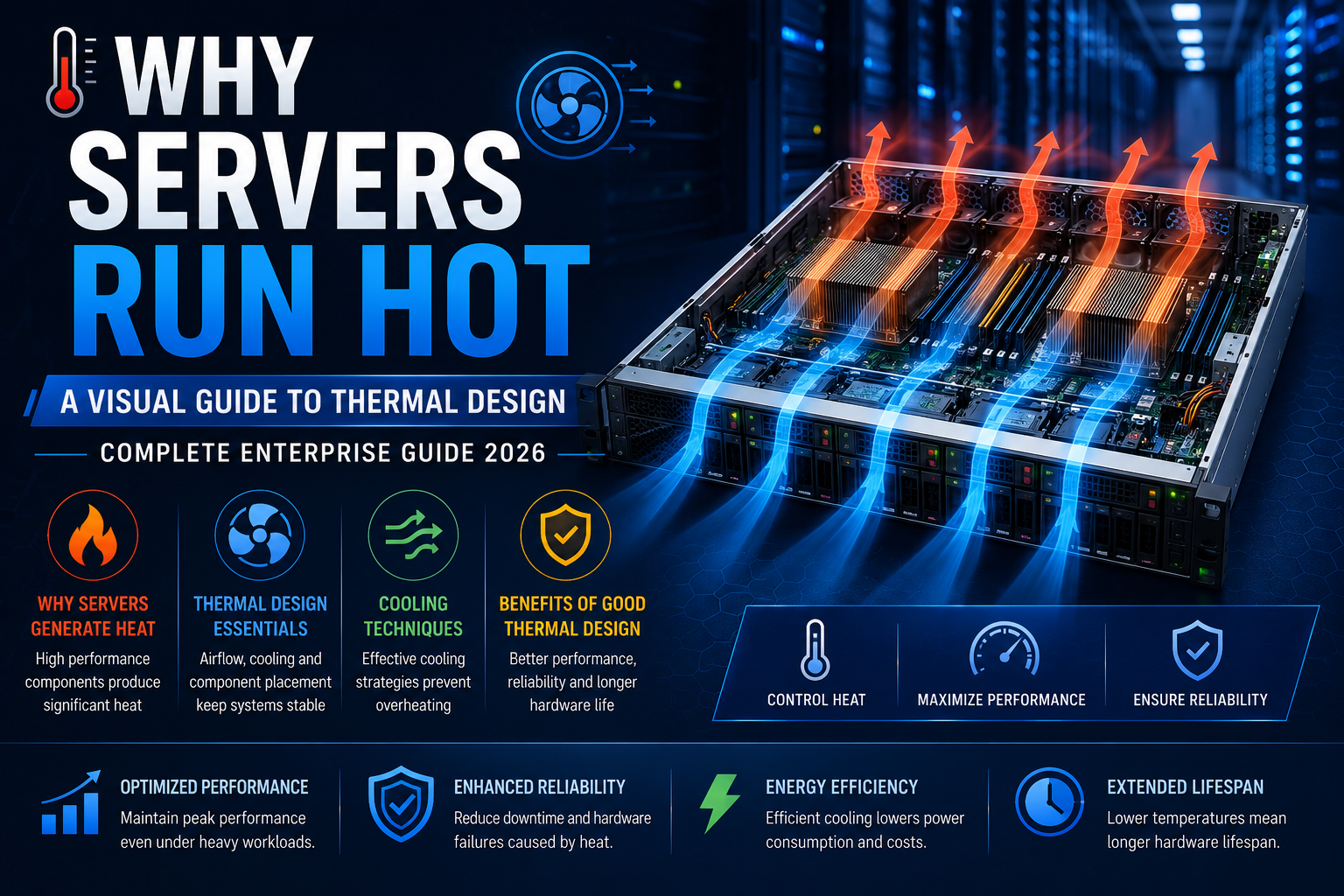 Why Servers Run Hot: A Visual Guide to Thermal Design (Complete Enterprise Guide 2026)