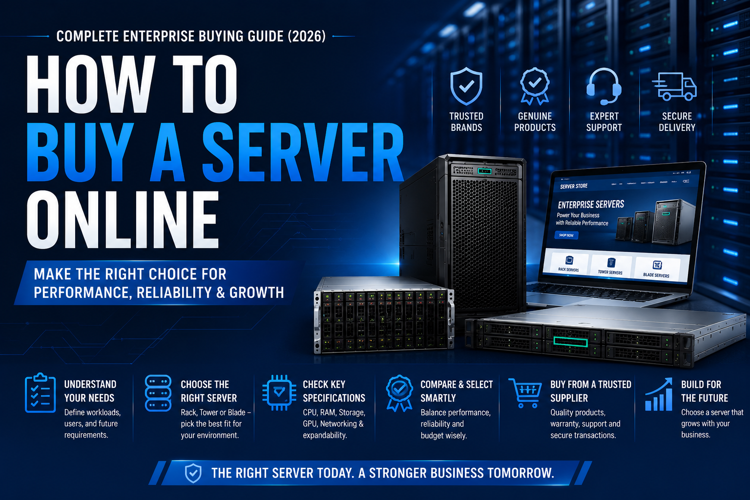 How to Buy a Server Online: Complete Enterprise Buying Guide (2026)