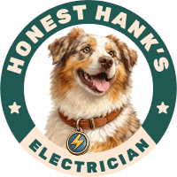 Honest Hank's Electrician logo