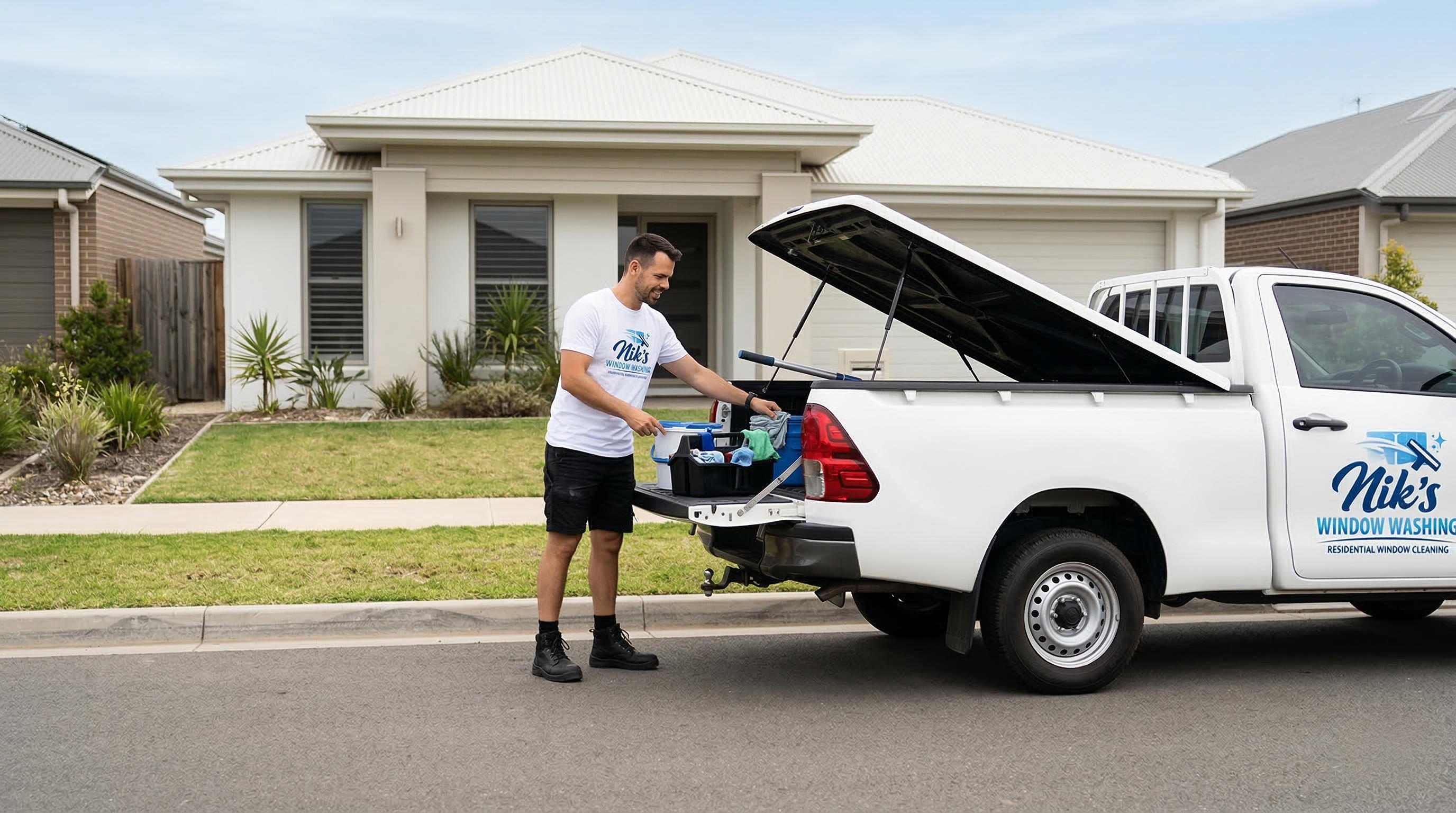 Cover Nik’s Window Washing
