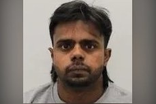 Deepak Sandhu in a Metropolitan Police custody photograph; a jury at the Old Bailey deliberated just two hours before convicting him of murdering Xiaoqing Ke, whom he had told a contact she "will regret what she has…