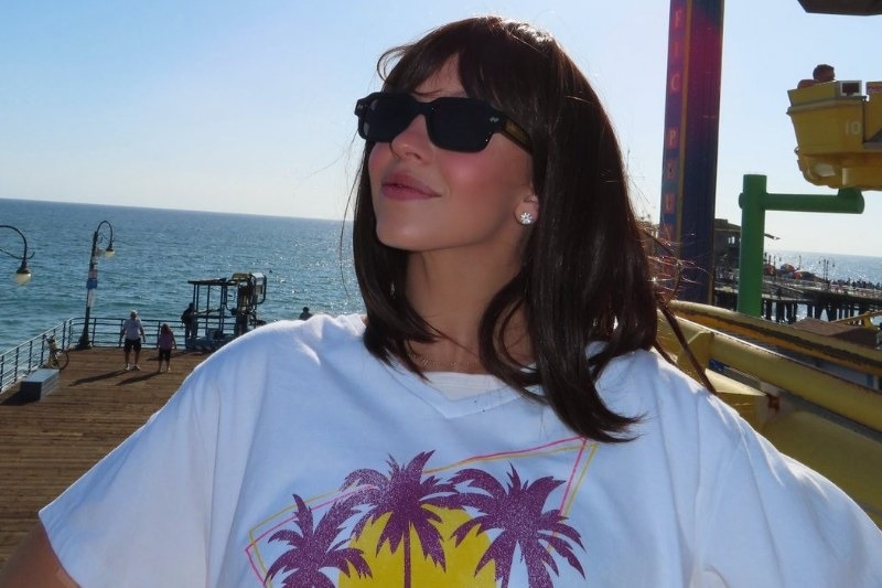 Sweeney went brunette for the girls' day out weeks after Olympic swimmer Ariarne Titmus called her Novig sports betting ad "a kick in the face" to female athletes.