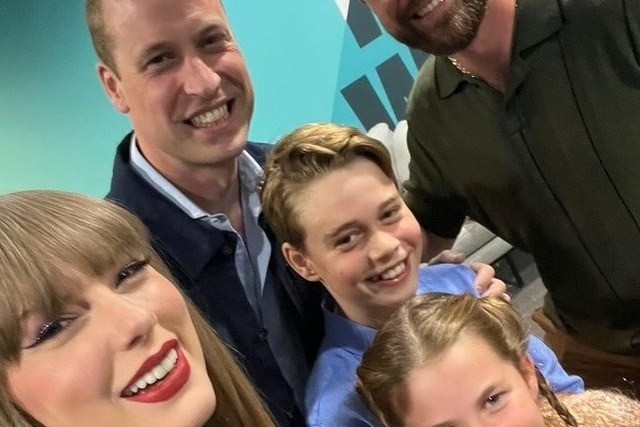 Prince William, Taylor Swift and Travis Kelce as William revealed on Graham Norton he had tried to move Kelce out of the Wembley selfie, saying: "I hadn't appreciated the significance.