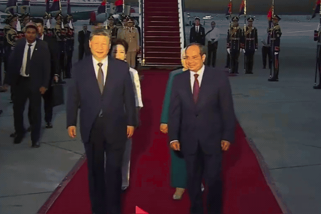 Xi Jinping and Abdel Fattah al-Sisi. Xi's removal of Zhang Youxia and Liu Zhenli leaves only two active members on what was formerly a seven-strong supreme military command body.
