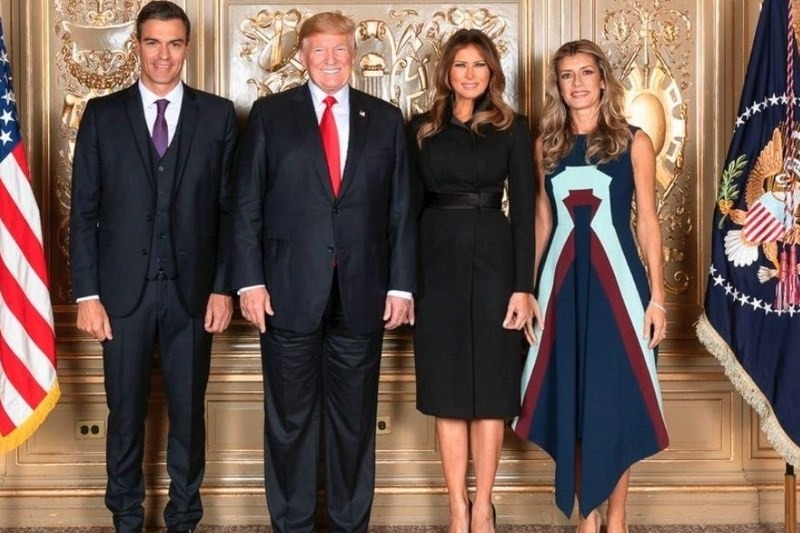 Pedro Sánchez and Donald Trump. Sánchez called a snap Spanish election for next month after a parliamentary alliance blocked his housing reform, with conservative and far-right parties currently leading in the polls.