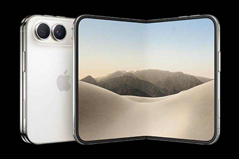 A concept render of the Apple iPhone Duo, which sold out online within minutes of going on sale, with some buyers now facing delivery waits until January.