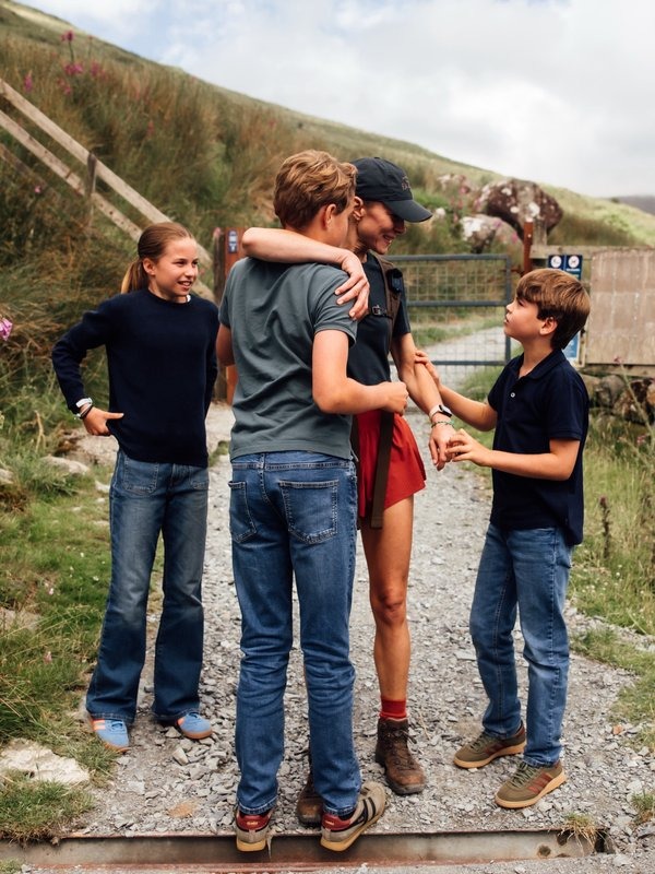 William and Kate release an unseen family photo from Snowdon to thank mountain rescue volunteers on awareness day