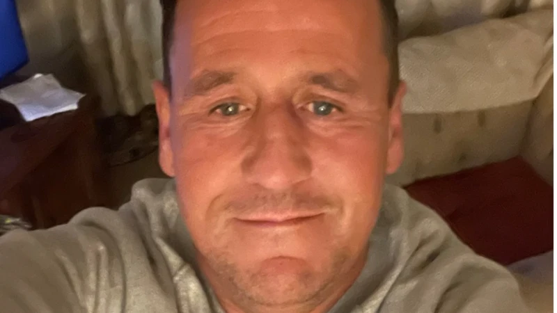 Liam Green, 45, the gardener whose doorstep offer to cut grass for £7.50 triggered a half-hour hunt across the Cudworth estate by Mark Wigley's family.