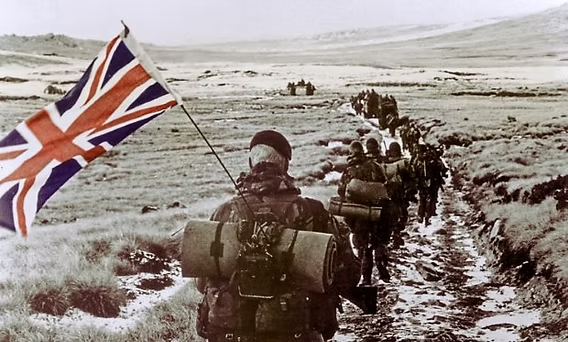 Argentina never abandoned its claim to the Falkland Islands after the 1982 war, leaving US diplomatic support as the only cushion protecting British sovereignty.
