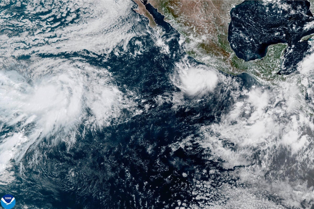 Hurricane Rachel intensifies to Category 3 off Mexico as US Southwest floods from earlier storm damage