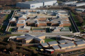 Belmarsh prison, where Axel Rudakubana allegedly hurled boiling water laced with sugar through his cell-door hatch at an officer on 8 May last year.