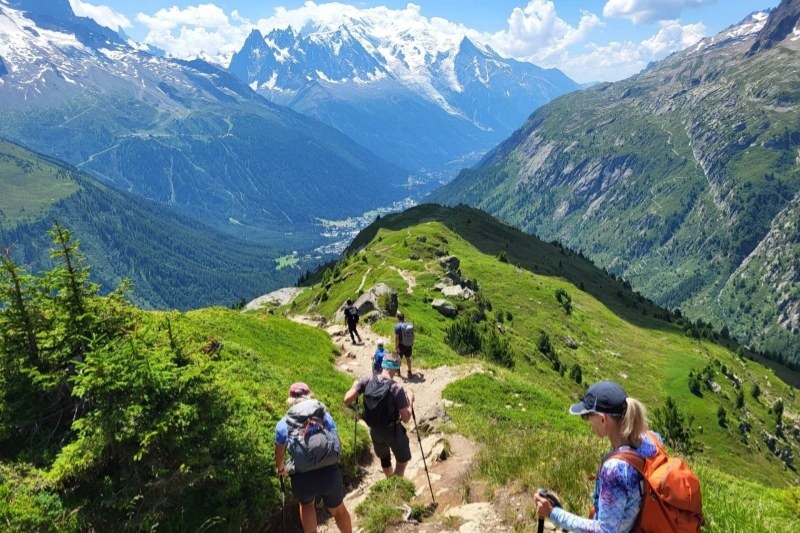 France bans day-trippers from Mont Blanc trail over hikers who 'defecate in fields' and demand mountain spas