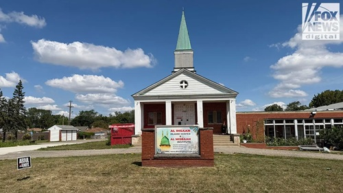 The Al Ihsaan Islamic Center in Warren, Michigan — a former Lutheran church now converted into a mosque — at the heart of residents' fears their town is becoming the next Dearborn.