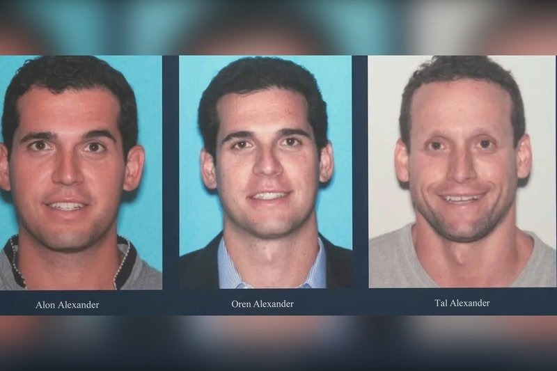 Oren, Alon and Tal Alexander, who wept in court while still maintaining their innocence, were each sentenced to 30 years after the judge rejected their plea for the 15-year minimum.
