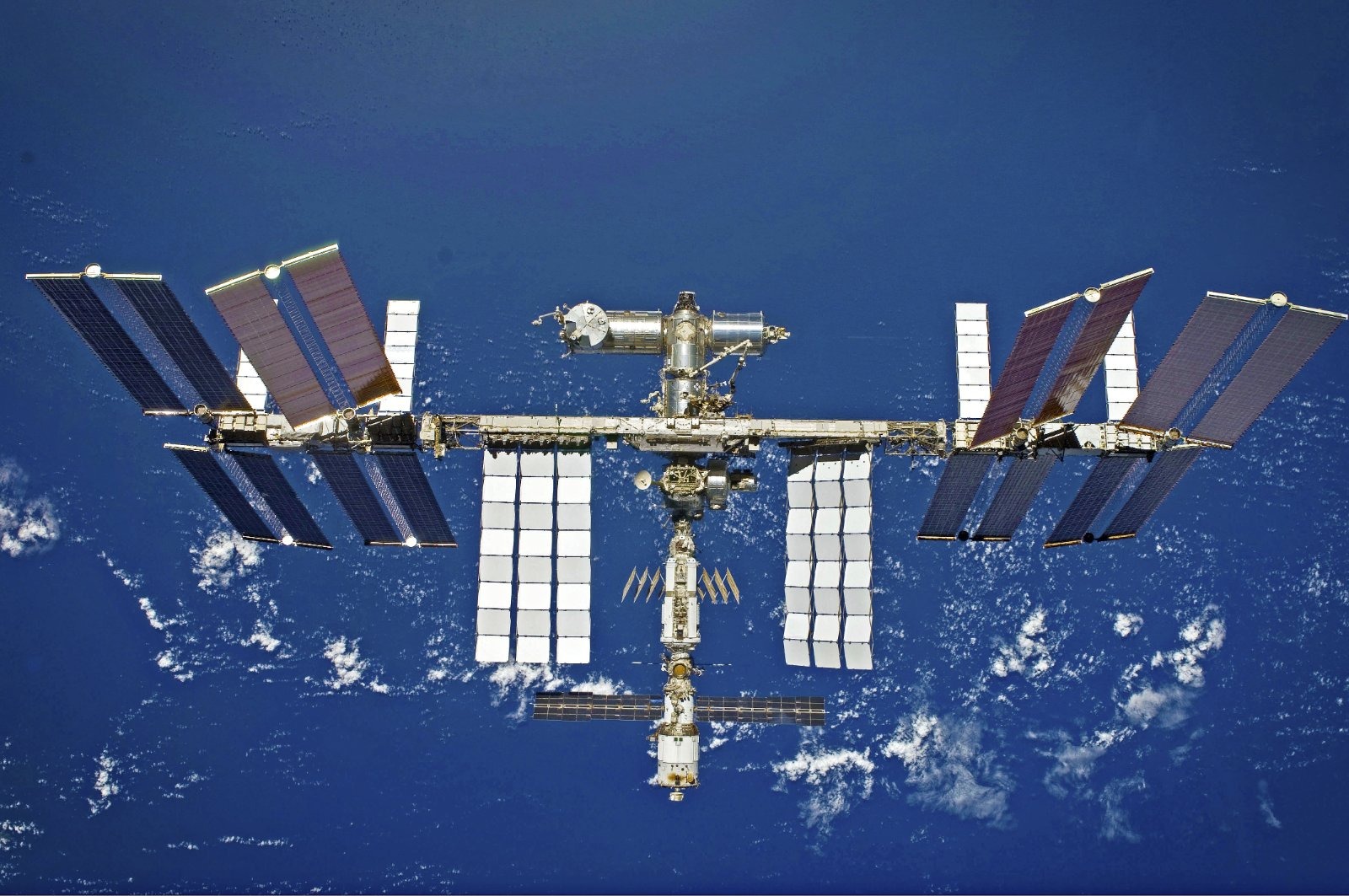 The International Space Station, from whose Japanese module the whisky samples will be deployed into orbit, as scientists expect space-aged Scotch to develop flavours unlike anything produced on Earth.