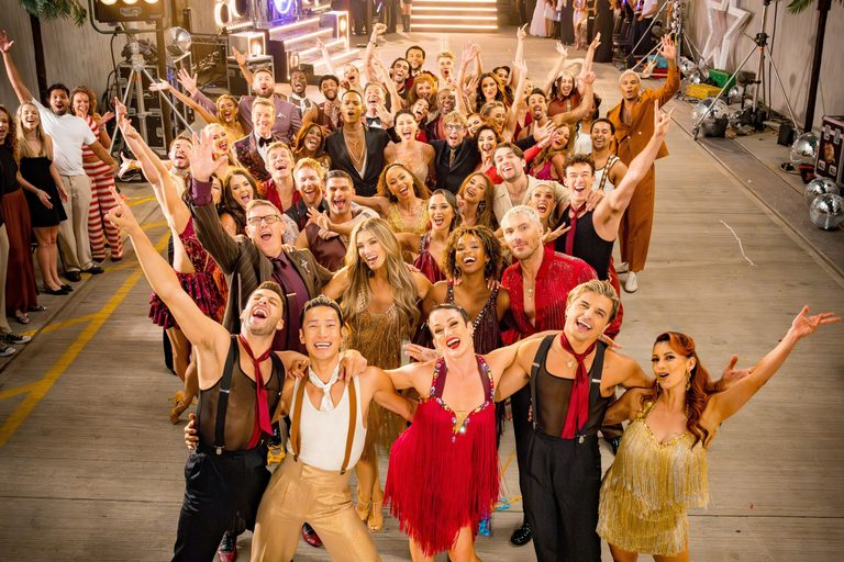 Dani Dyer, 30, was reunited with Nikita Kuzmin after a fractured ankle forced her to withdraw from last year's series, while Bethany Antonia became emotional on being paired with Nancy Xu.