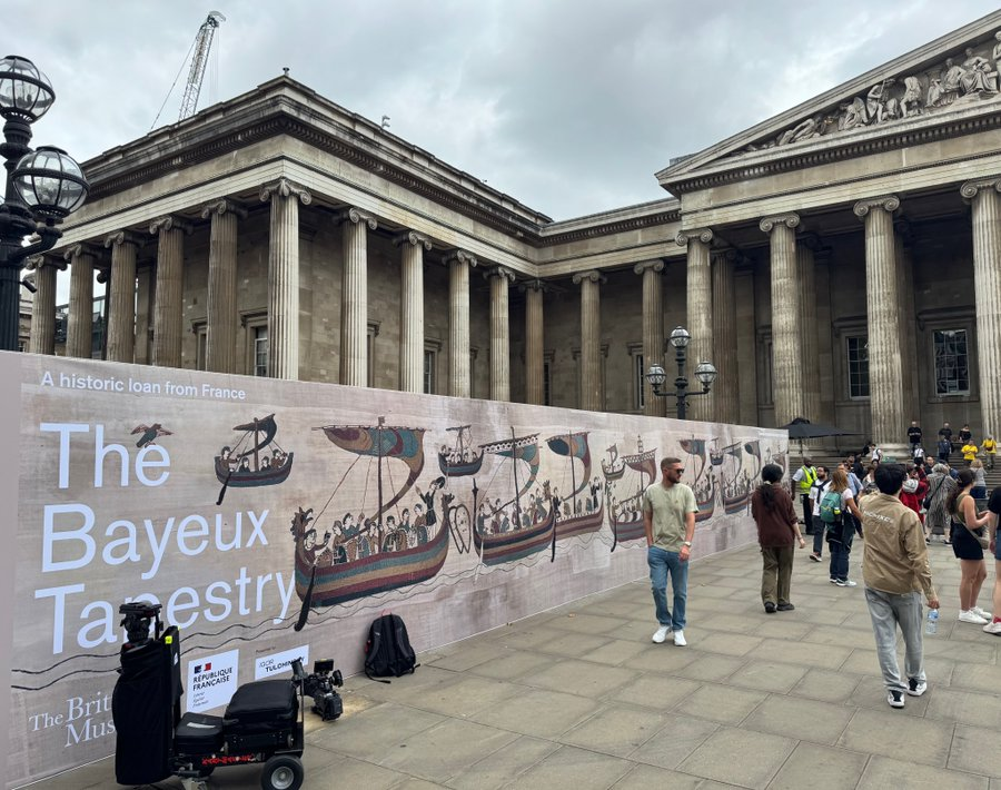 British Museum changes Bayeux Tapestry exhibition after blind man's discrimination claim