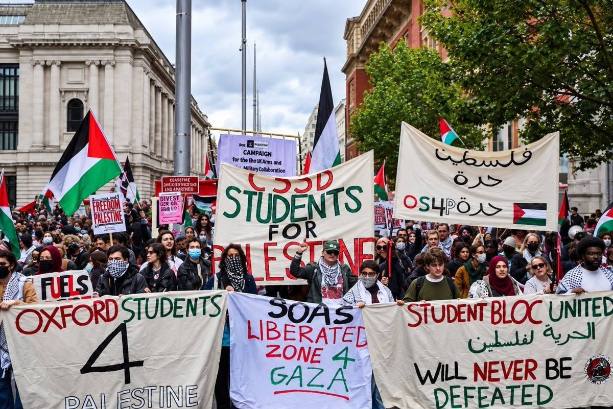 'Global day of action' against Israel draws coordinated protests worldwide on third anniversary of Hamas attack