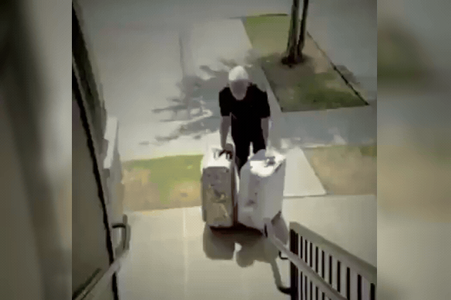 Donald Johnson hauls lost luggage up flights of stairs — the only job, he said, that would hire him after Amazon and Walmart turned him away, as he quietly worked 14-hour days for three years to cover his wife…