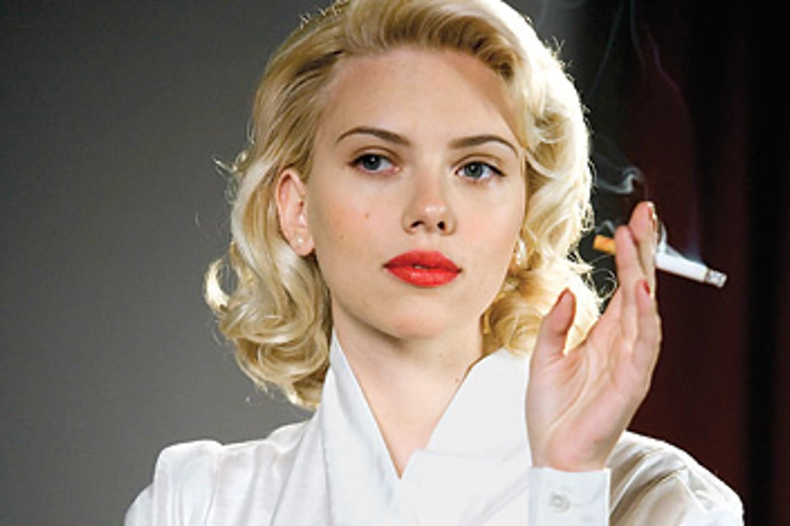 Scarlett Johansson, whose Palantir's chief technology officer Shyam Sankar says AI researchers are emulating by lighting up, believing artificial intelligence will eventually cure cancer.