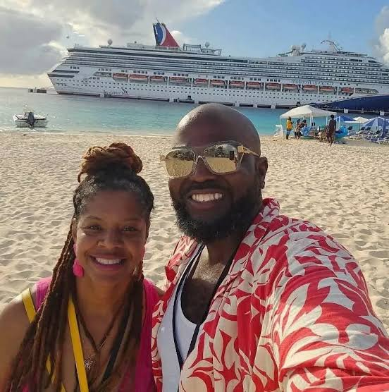 Hassan Kariem with his wife, whose family described his death as a "terrible shock" and said they "just want to know what happened.