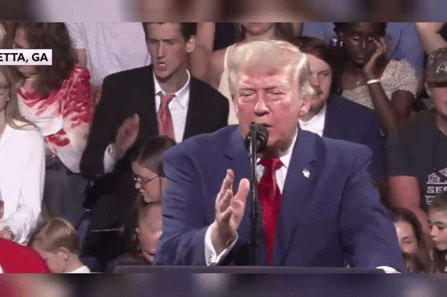 'I don't give a damn': Trump says the US is making a 'freaking fortune' on oil as gas hits $4.29