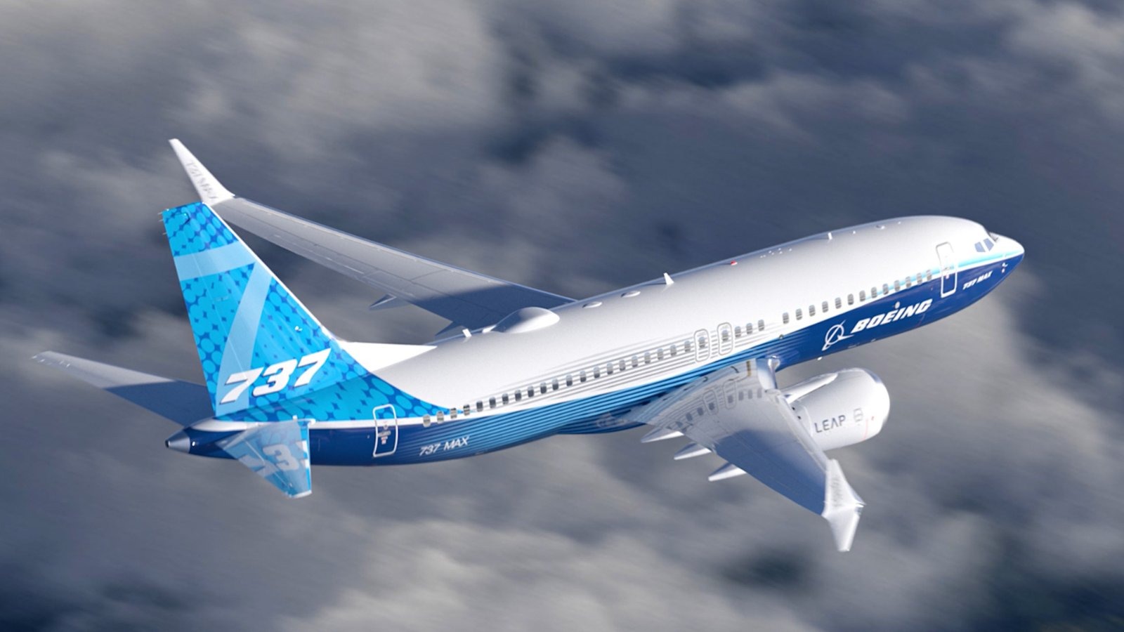 A Boeing 737 MAX, the variant whose MAX 10 version faces an FAA certification block after a software glitch sent Boeing shares tumbling 7%, with Ryanair still expecting its first 15 aircraft in spring 2027.