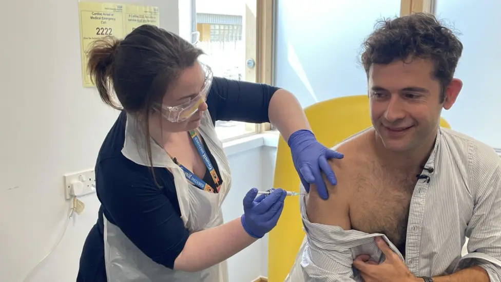Ed Hunt was the first person in the world to receive the novel experimental Ebola vaccine now being deployed as Congo battles its worst recorded outbreak.