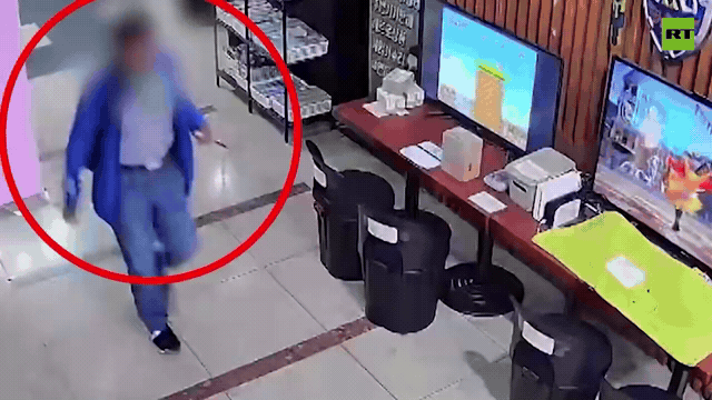 The 59-year-old attacker had previously been convicted of attempting to murder his ex-wife before carrying out Tuesday's assault, which left a woman in her 20s in cardiac arrest.