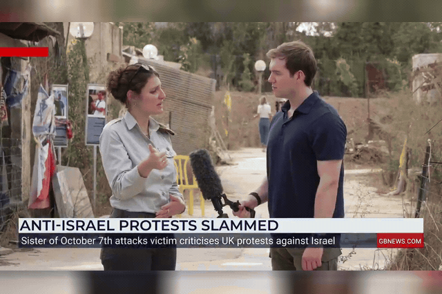 Sister of October 7 hero says London protests are 'burning me from the inside' on third anniversary