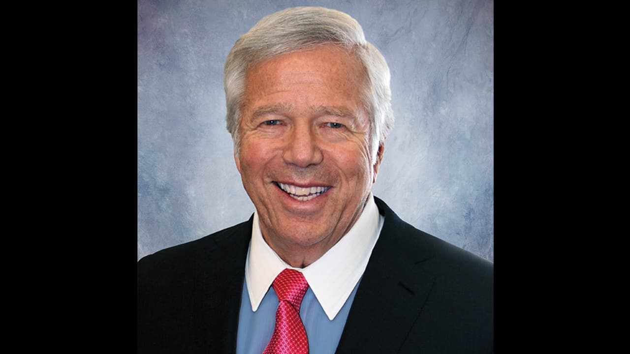 Robert Kraft, who has announced a joint $2 million donation with Ed Sheeran to Palestinian relief groups in direct response to Macklemore's challenge.
