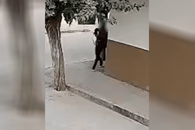 The school in Manisa, western Turkey, where a 15-year-old student shot and wounded 11 people on Tuesday, with the suspect's family — his mother, father and grandfather — all subsequently detained.