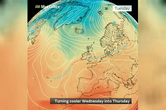 Britain's coldest night of autumn arrives as Arctic air sends temperatures plunging to near-freezing across the UK