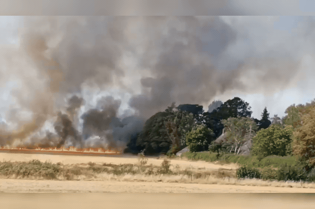 Wildfires engulfing homes in Stourbridge illustrate the scale of disruption an ISIS guide urging coordinated arson attacks aims to inflict on Britain's emergency services.