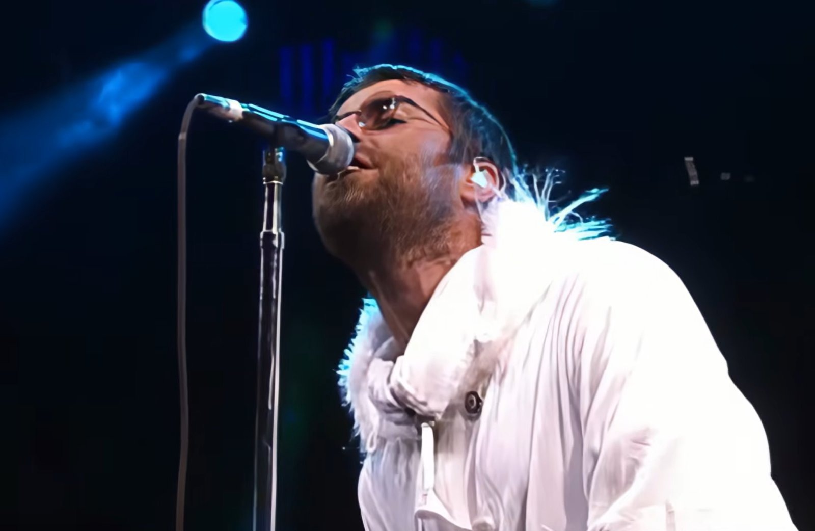 Liam Gallagher performing on stage. The Oasis frontman told fans on X last month "it's not happening" after speculation surged over a gap in the band's Live '27 tour schedule covering the Glastonbury weekend.