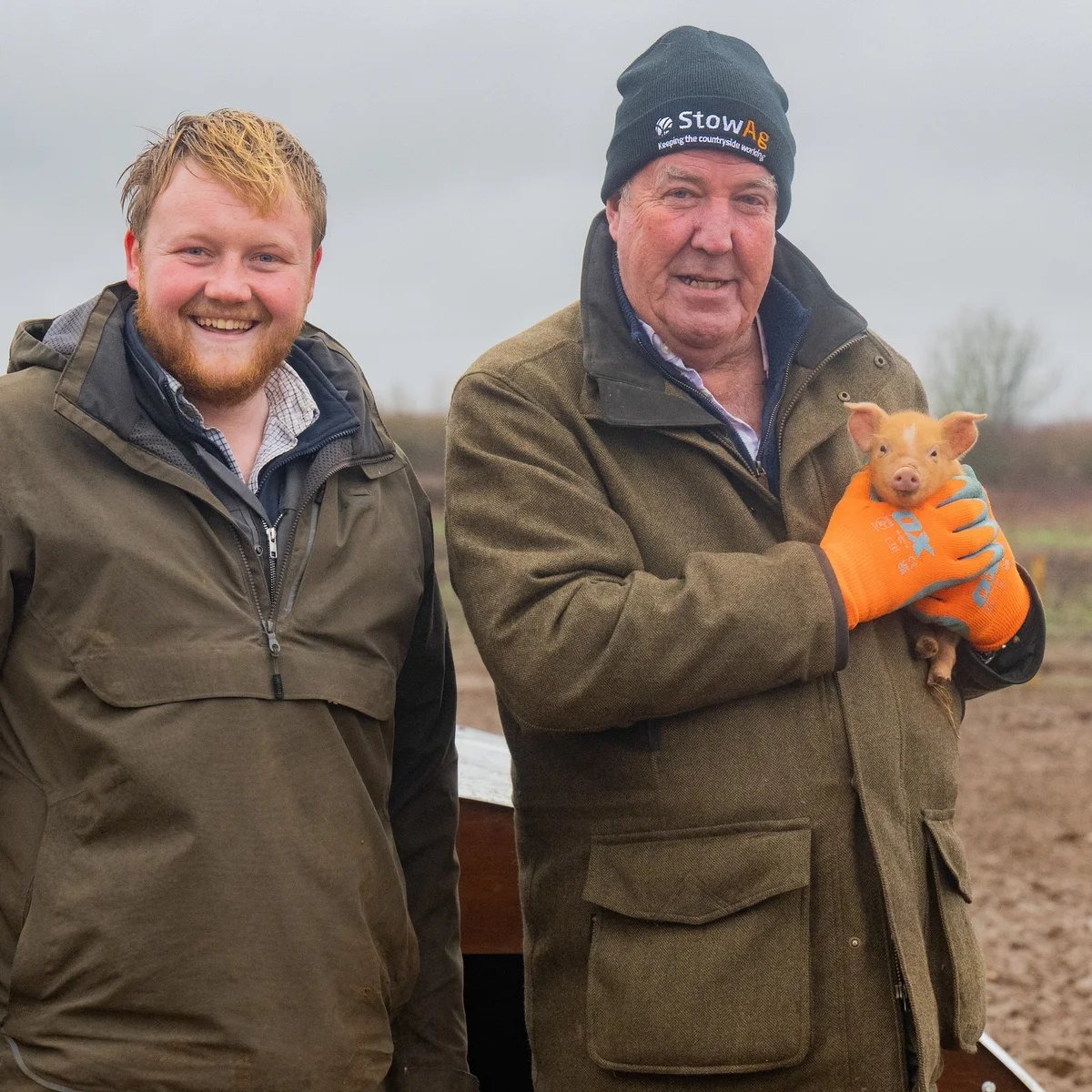 Jeremy Clarkson, 66, has not publicly commented on the protest, which follows PETA previously sending him a pig-themed "Christmassacre" jumper last December.