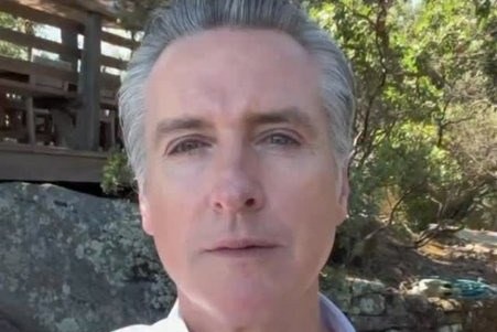 Gavin Newsom, whose public pledge to stand aside for Kamala Harris has been branded a calculated move to isolate her from donors before the 2028 Democratic race even begins.