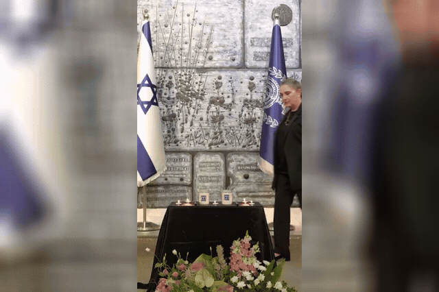 Isaac Herzog posted on X at 6:29am on October 7. Commemorations began nationwide at that precise moment — the exact time Hamas launched its attack three years ago.