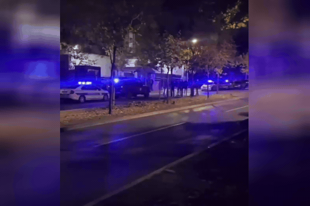 Serbia's national security threat level was raised to red after a knifeman attacked a police guard outside the Israeli Embassy in Belgrade before being shot dead.