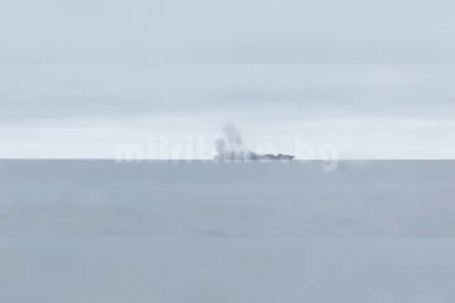The Contship Jet container ship in the Black Sea, struck by three maritime drones around 21 nautical miles southeast of Shabla on Wednesday, prompting crew evacuation with no casualties reported.