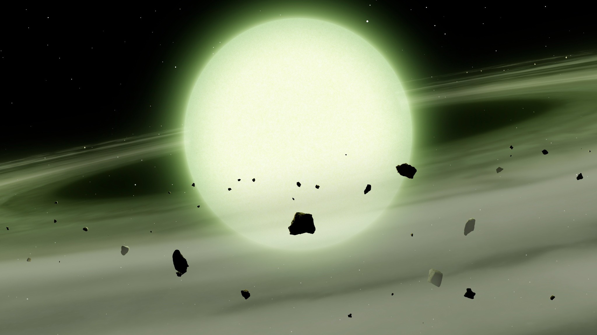 University of Warwick astronomers discover the first ever green star among a rainbow of newly found white dwarf colours