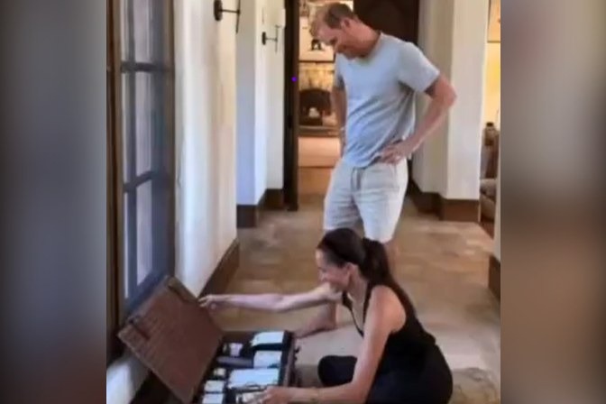 Meghan, pictured with Prince Harry, whose relationship was exposed by the Sunday Express on 30 October 2016 after journalist Camilla Tominey broke the story, triggering what Harry called an "apocalypse" of press coverage.