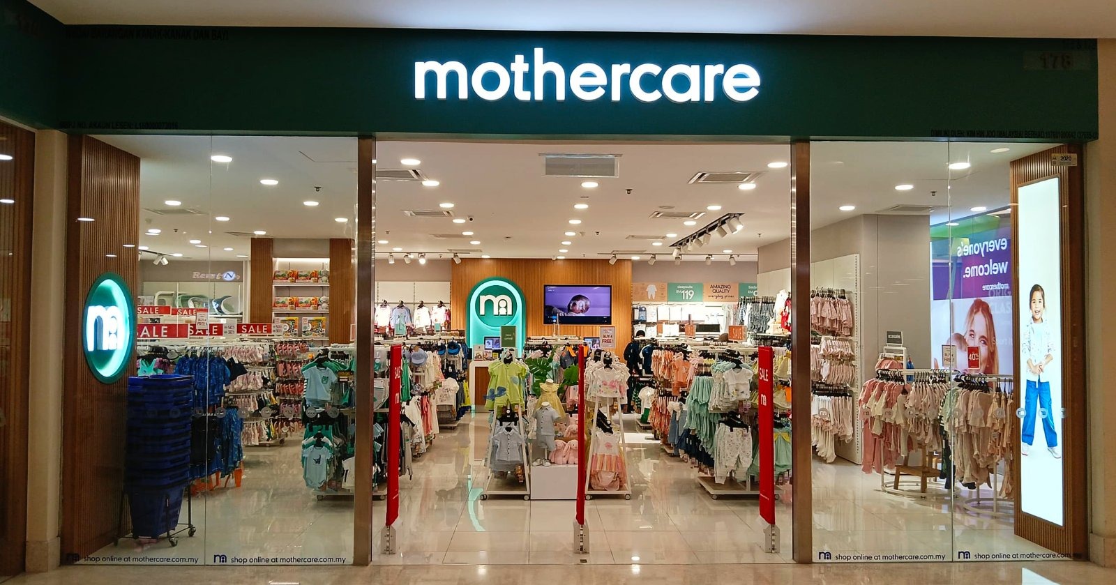 A Mothercare store, whose Middle East franchise partner Alshaya plans to close most outlets across the region, leaving the British baby brand warning its survival is "highly uncertain".