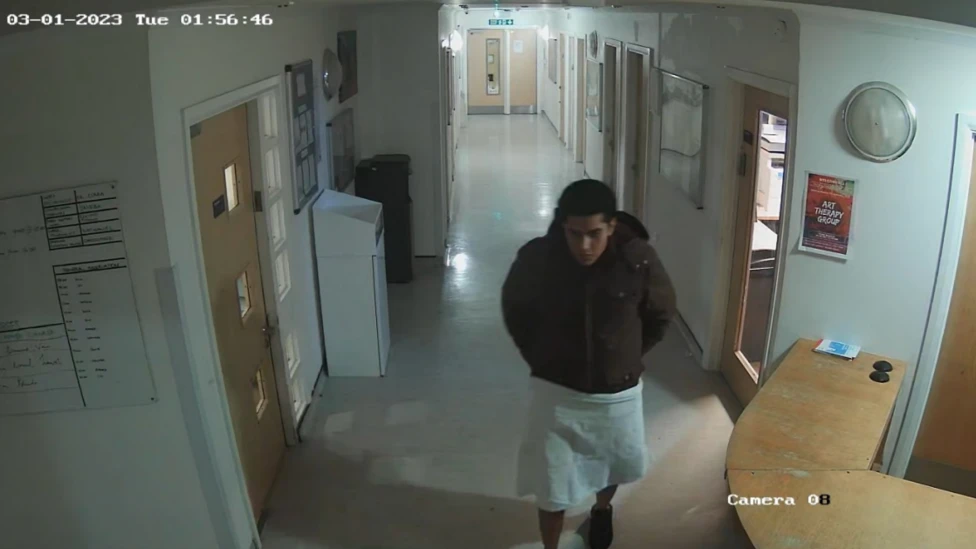 CCTV footage of Rolando Torres-Pena, who was given a hospital order for the manslaughter of Hugo Flint Cahan at Newham Mental Health Centre, where staff slept on the job and falsified records that night, a coroner has…
